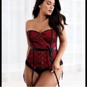 Adore Me red corset